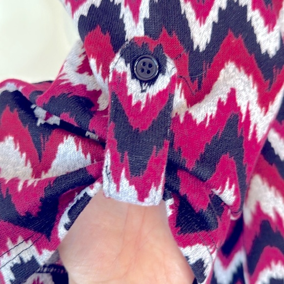 TACERA Chevron Patterned Women's Top - Picture 6 of 6